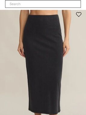 Women’s Black Midi Pencil Skirt